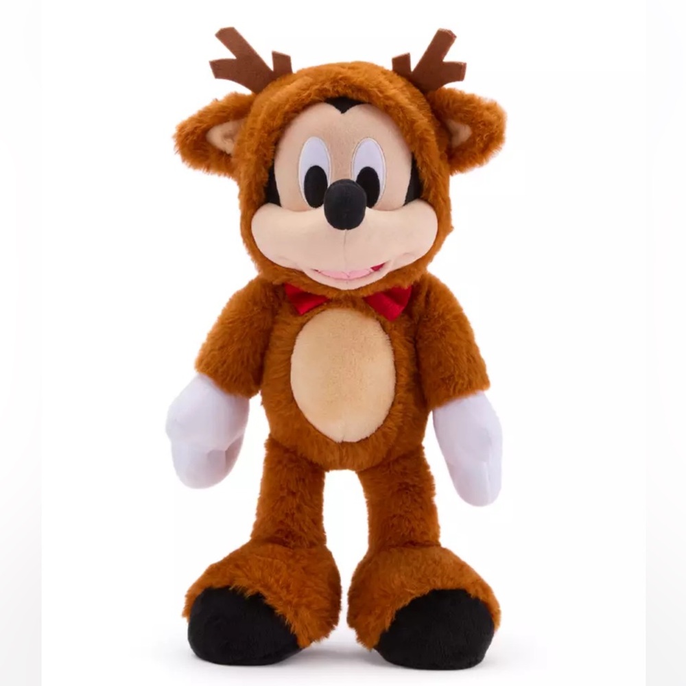 Disney Mickey Mouse Reindeer Holiday Plush – 15''